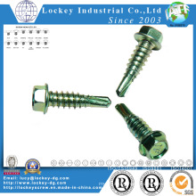 Carbon Steel Hex Washer Head Tek Screw